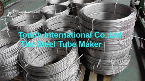 stainless coiled pipe