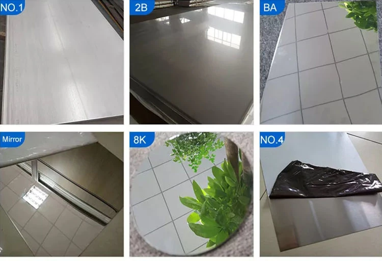 201 202 304 316 309S 310S 904L Ss Sheet Stainless Steel Price 8K Mirror Stainless Steel Sheet Metal Sheet