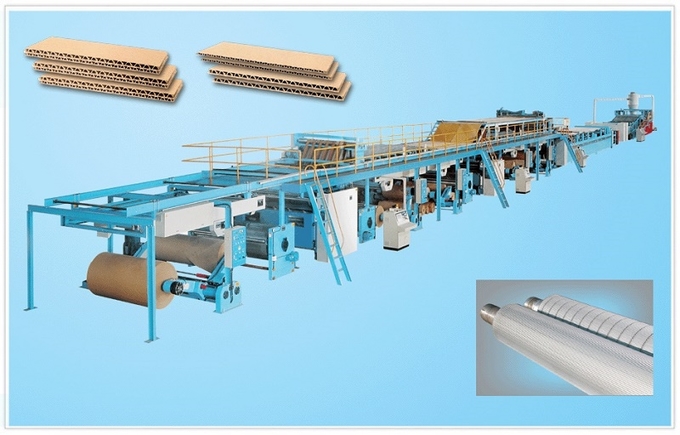 3/5/7-layer Corrugated Cardboard Production Line, Corrugated Cardboard Making Machine