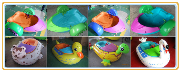 Inflatable Water Aqua Paddle Boats Mini Pedal Boat For Kids