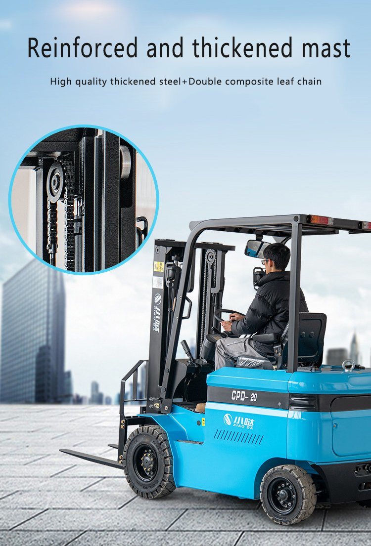 China Factory 3 Ton Electric Forklift with Best Price