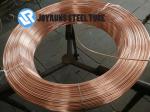 Single Wall honed steel tubing Copper Coated precision welded tubing 4.76*0.6mm ASTM A254 BHG1