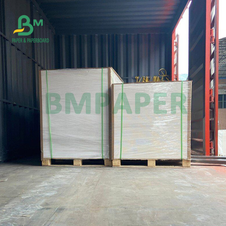 150gsm+18gsm Single PE Coated Stock Paper 460mm X 800mm Non-Toxic 