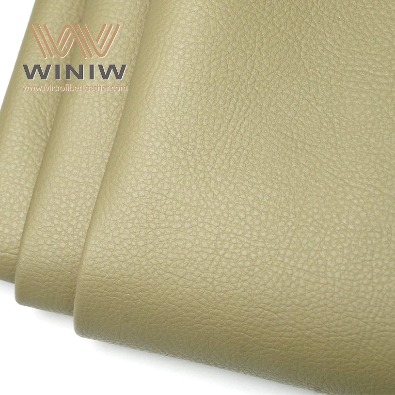 High Quality Microfiber Artificial Leather Auto Upholstery Fabric 