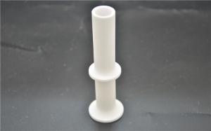 China High Pure 95% Alumina Ceramic Tube , Small Ceramic Insulator Tube SGS on sale 