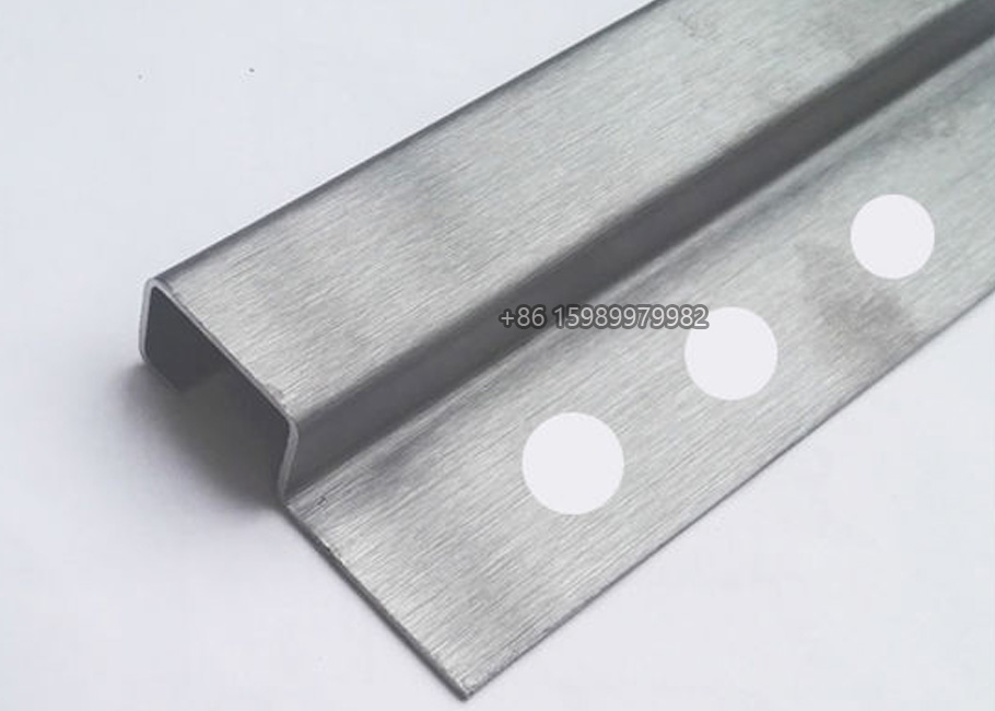 stainless steel square edge tile trim