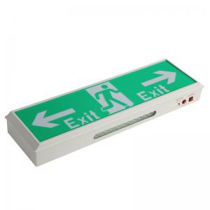 China Industrial Battery Operated Rechargeable LED Emergency Exit Light on sale 