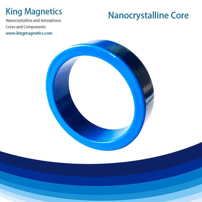 Toroidal current transformer nanocrystalline core