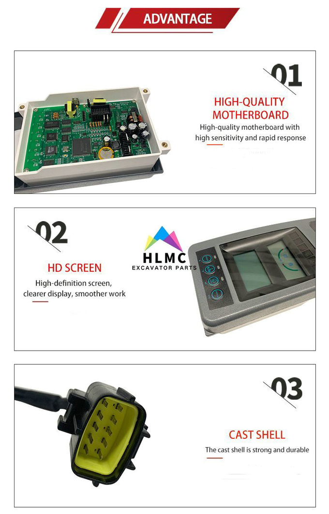 7835-10-2005 Construction Machinery Excavator Electric Control Monitor PC200-7 PC300-7 PC400-7 PC288US-3 Display Monitor 0