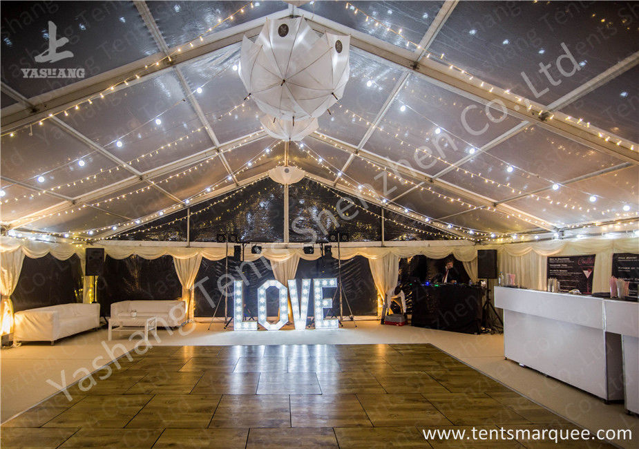 Simple Linging Decorated for Outdoor Fabric and Aluminum Luxury Wedding Tents
