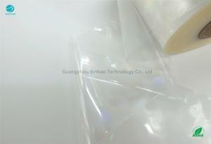 China Double - Sided Heat Sealed Cigarette Holographic Packaging Films / Biaxially Oriented Polyethylene Film on sale 
