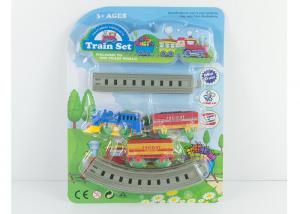 plastic toy train set