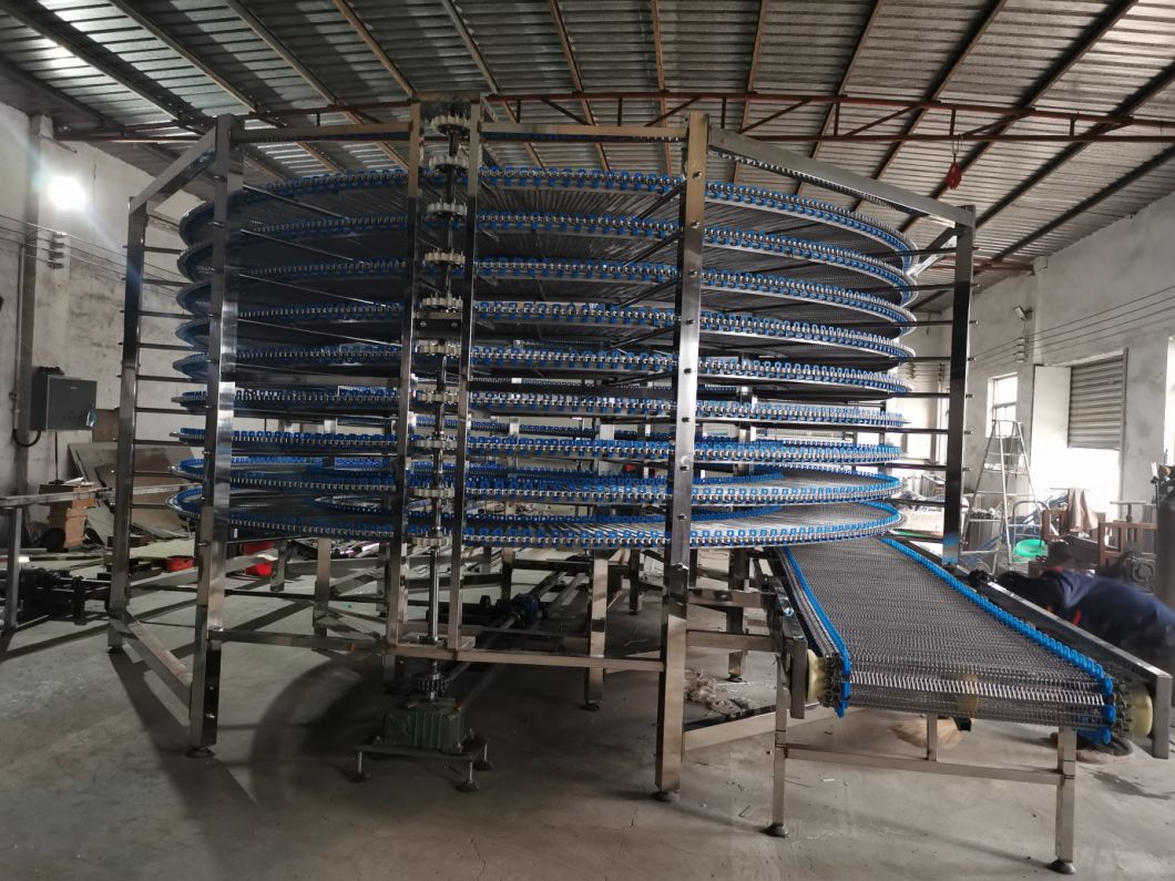 Automatic Industrial Spiral Cooling Tower for Bread/Cake/Pastry/Pizza