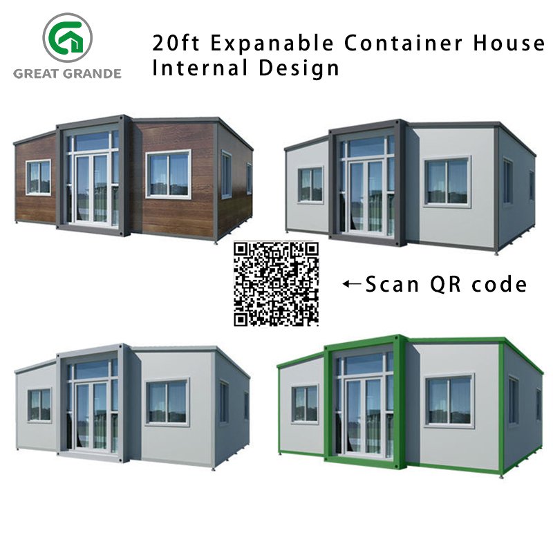 Grande Expandable Trailer Home layout