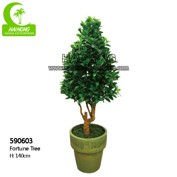 artificial money tree plant