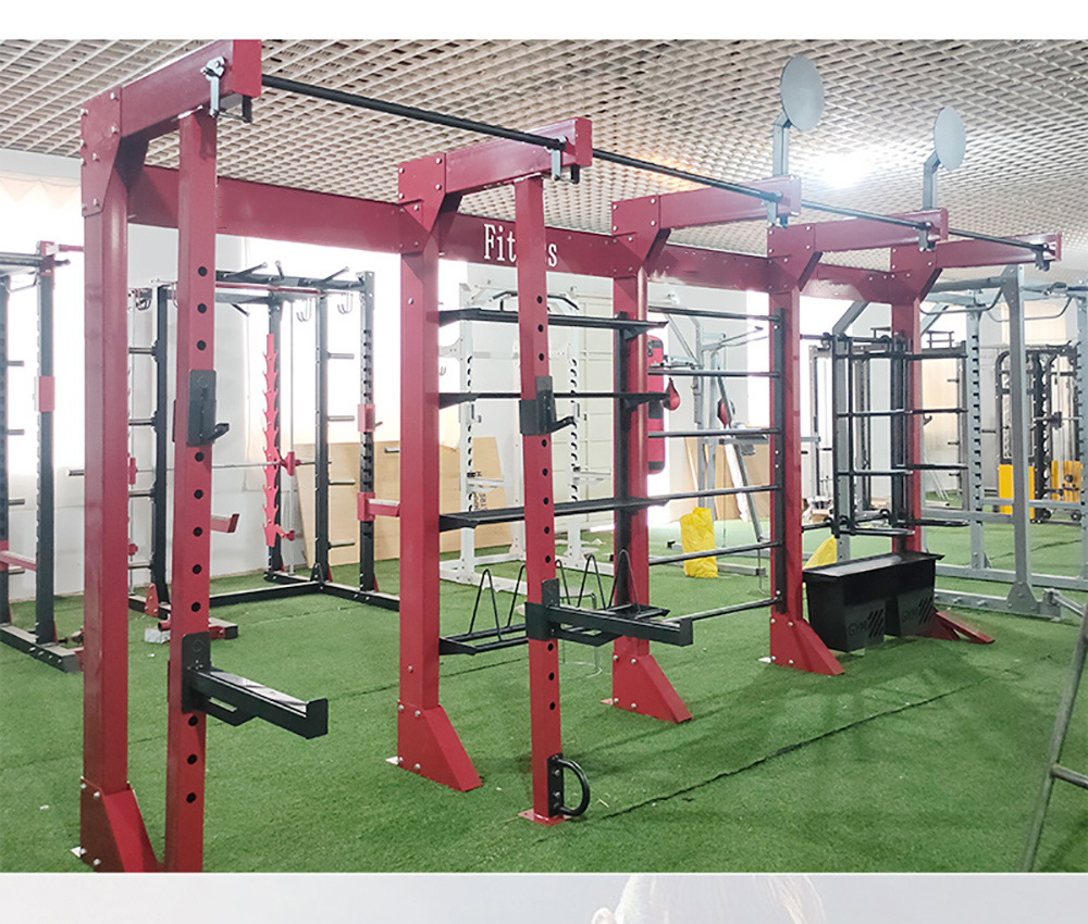 Indoor Multi Function Trainer Smith Machine Power Rack Gym Rack
