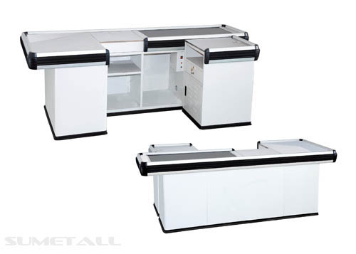 china supplier for checkout counter with conveyor