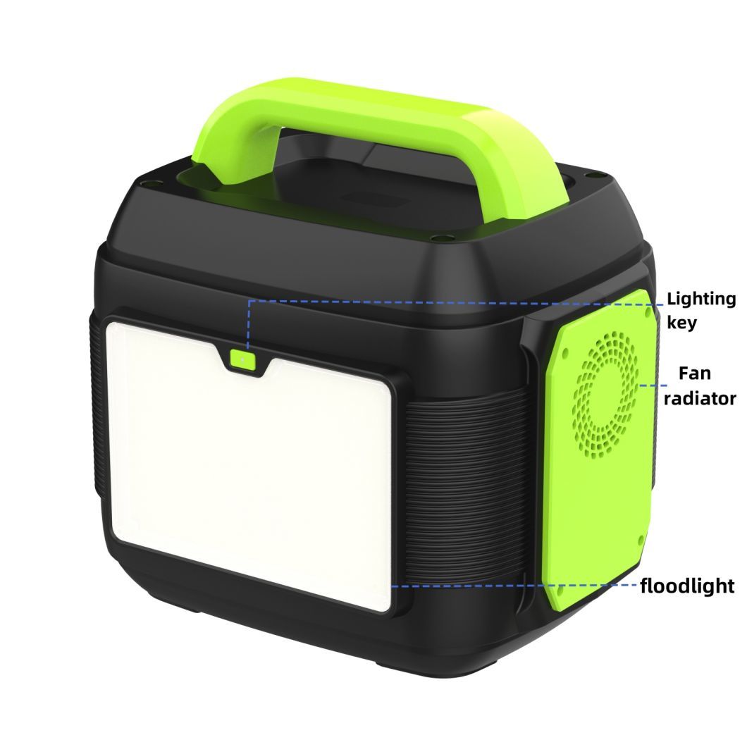 600W Portable Mobile Generator Outdoor Camping Projector Mobile Charging Station Solar Energy Storage Power Supply