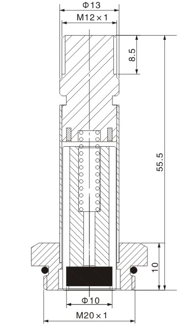 Dimension of BAPC213037016 Armature Assembly: