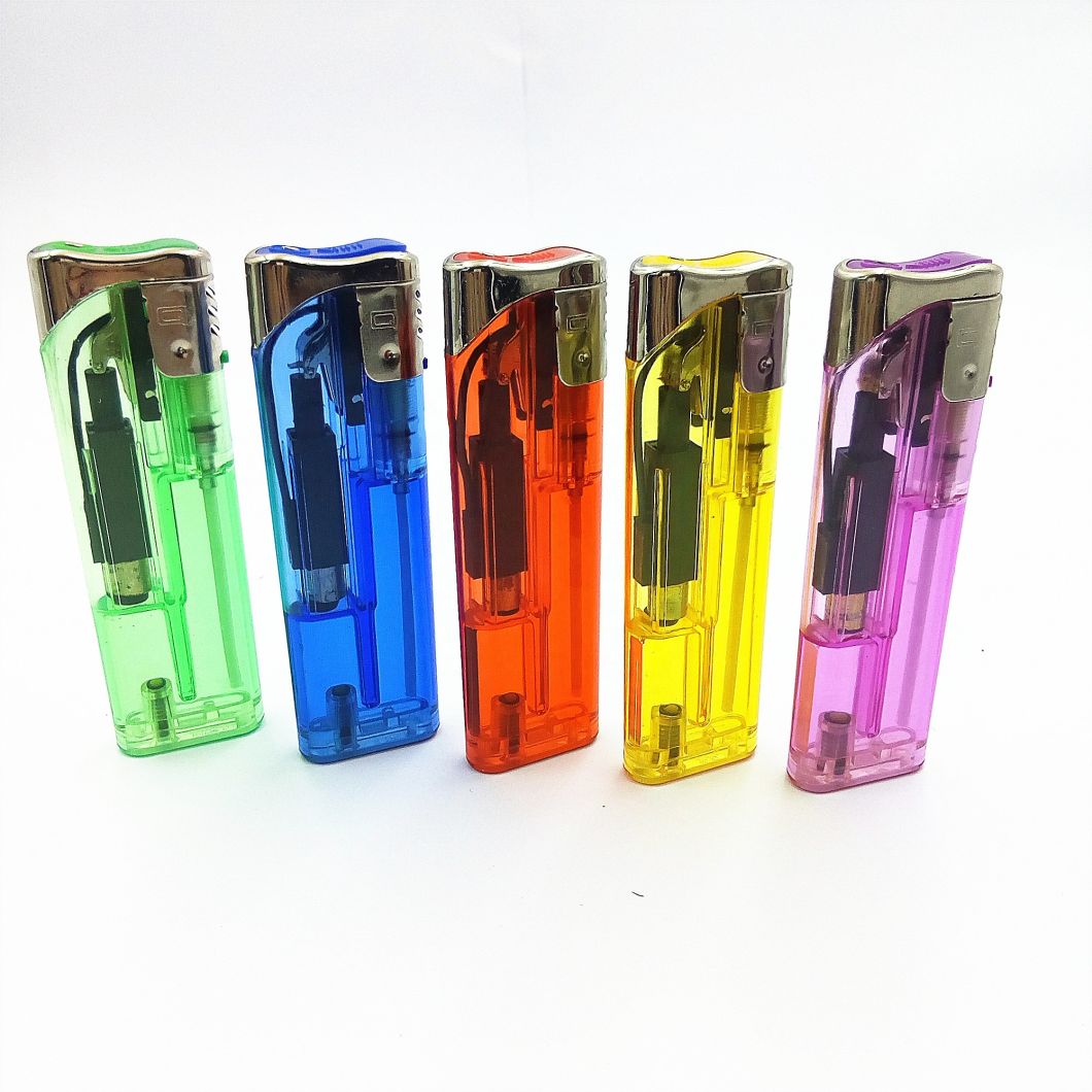 Fashionable Design Plastic Piezo Electric Lighter