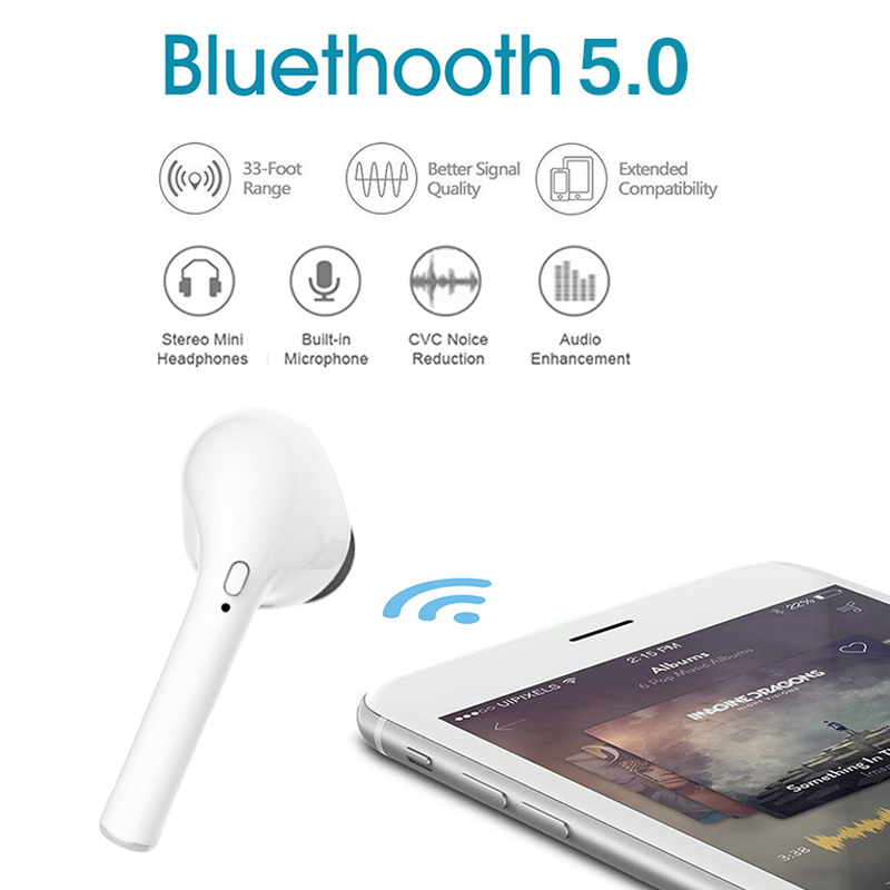 I9X Tws Bluetooth 5.0 Wireless Earphone Sport Headphones Handsfree Earbud Headset Earphones for Phone Pk I10 I12 I7s I9s I14 I20