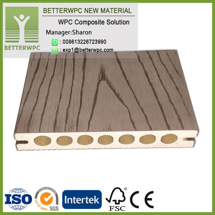 Best Price High Quality Composite Deck Gazebo Floor Material Planks Waterproof WPC Polen Supplier 