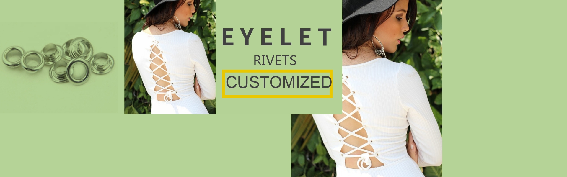 EYELET RIVET, CLOTHING EYELET