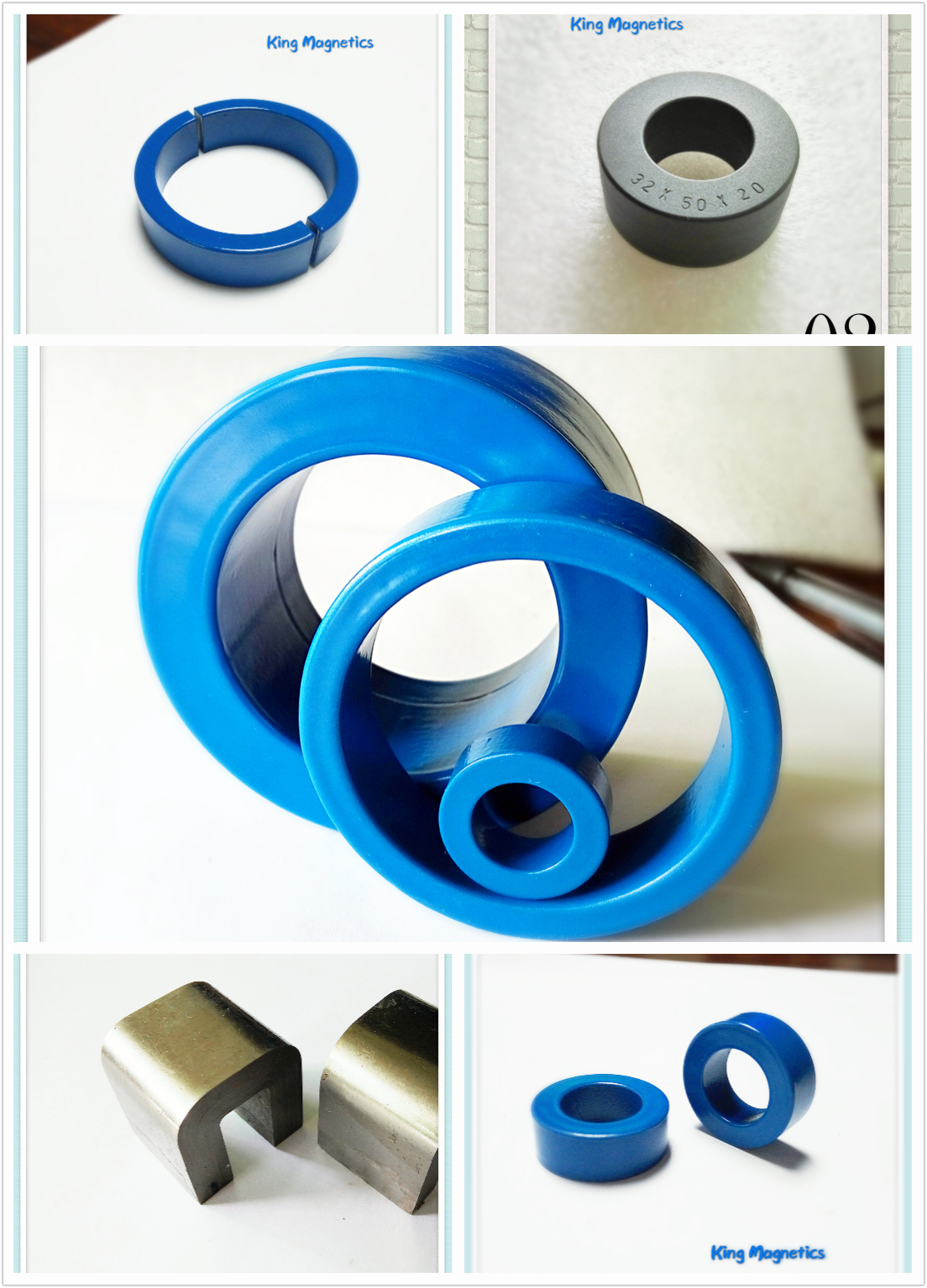 hot sale epoxy coating amorphous and nanocrystalline cores for EMC noise filter common mode chokes coil inductor