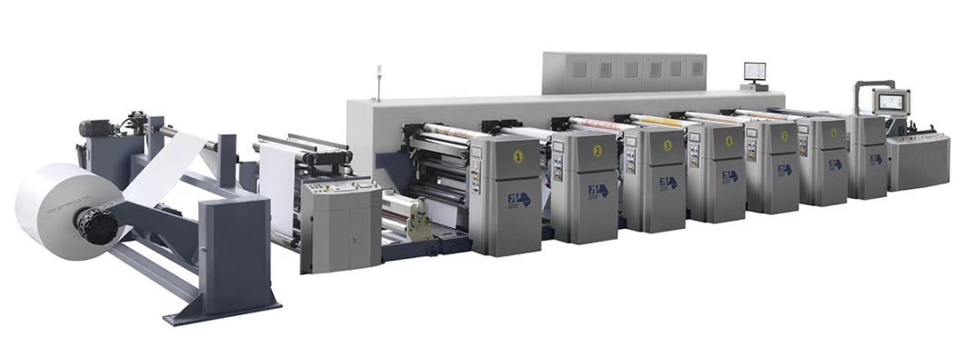 Servo Driving Series Flexo Printing Machine