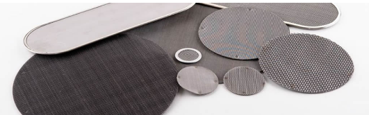 Mild Steel Round Shape Extruder Screens For Filters,Dia 170mm Plain Weave Filter Discs
