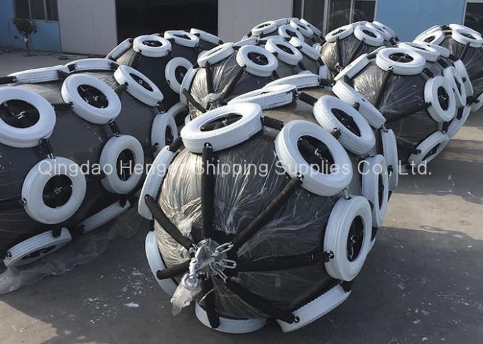 Yokohama-type inflatable rubber fender marine anti-collision ball ship berthing fender 3