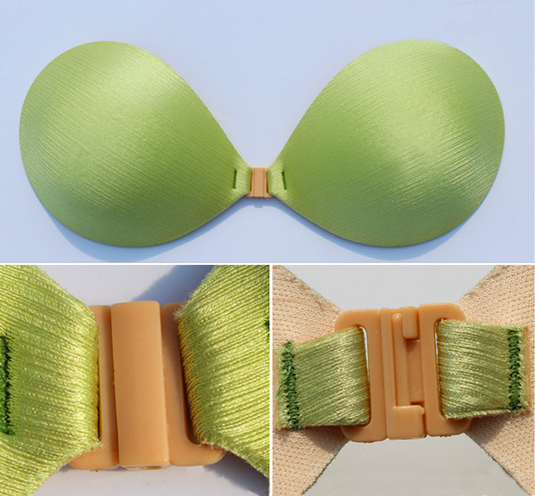 Manufacturer wholesale strapless invisible push up stick on bra