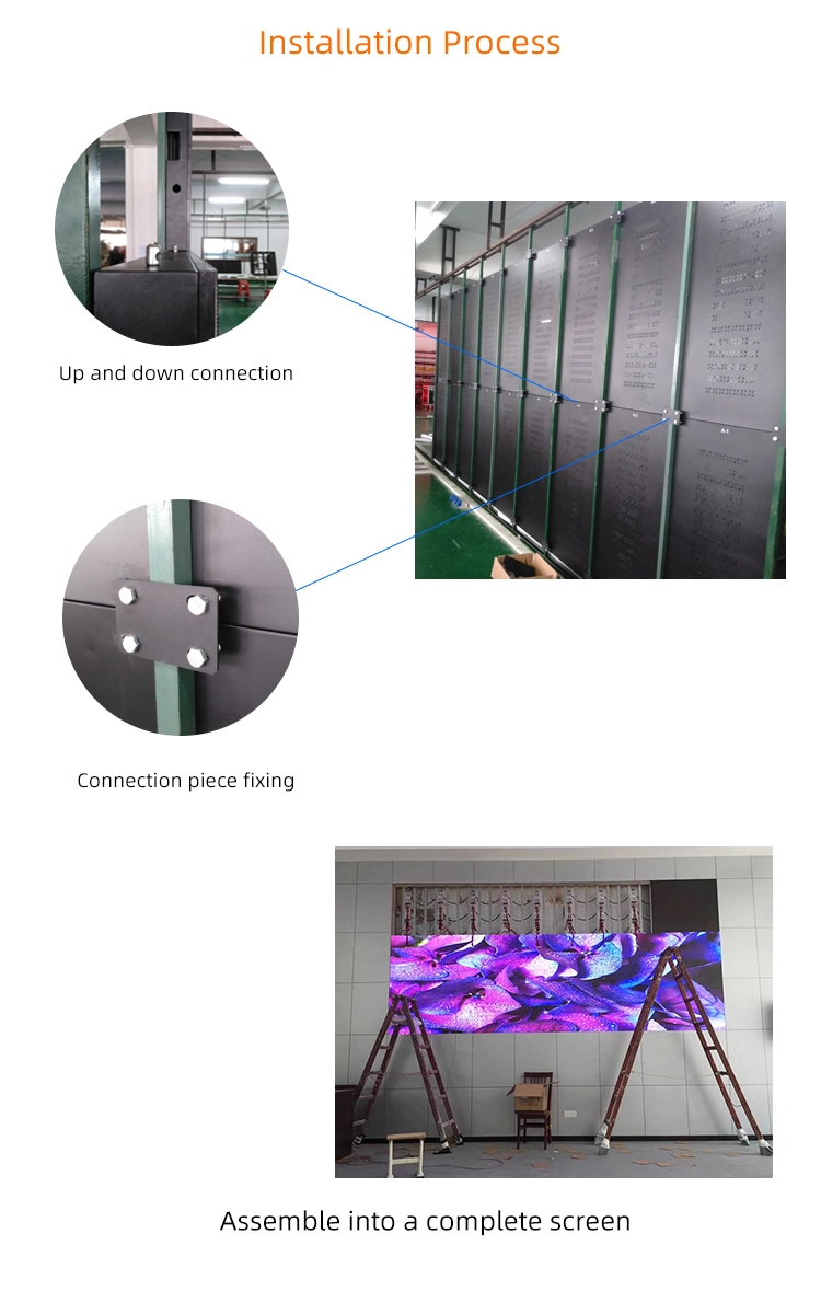 Indoor P3 Led Wall Display Screen , Led Advertising Panel 3 - 30m Best Viewing Distance 0