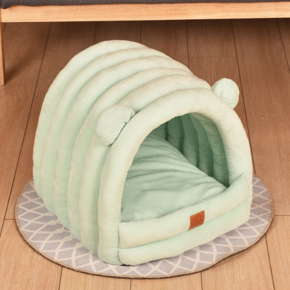 large cat cave bed