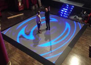 China Anti Skid Waterproof Led Dance Floor Panels , P10 Twinkling Led Floor Display on sale 