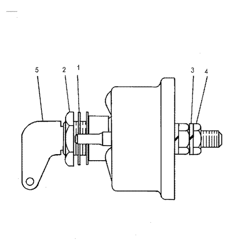 7N0719 SWITCH GP-DISCONNECT Parts scheme