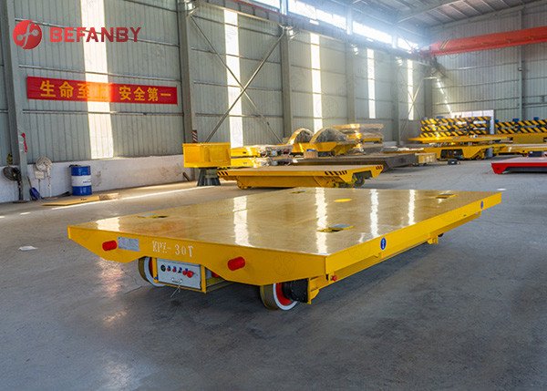 Heavy Duty Electrical Transfer Cart With Rail