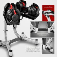 dumbbell set with rack for sale