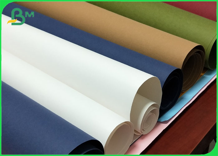 Environmental Protection Degradable Craft Paper Fabric Smooth & Wear - Resisting