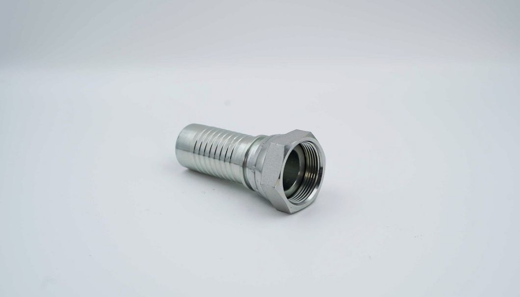 Hydraulic Hose Fittings Manufacturer Carbon Steel Bsp NPT Double Thread Adapters Reusable