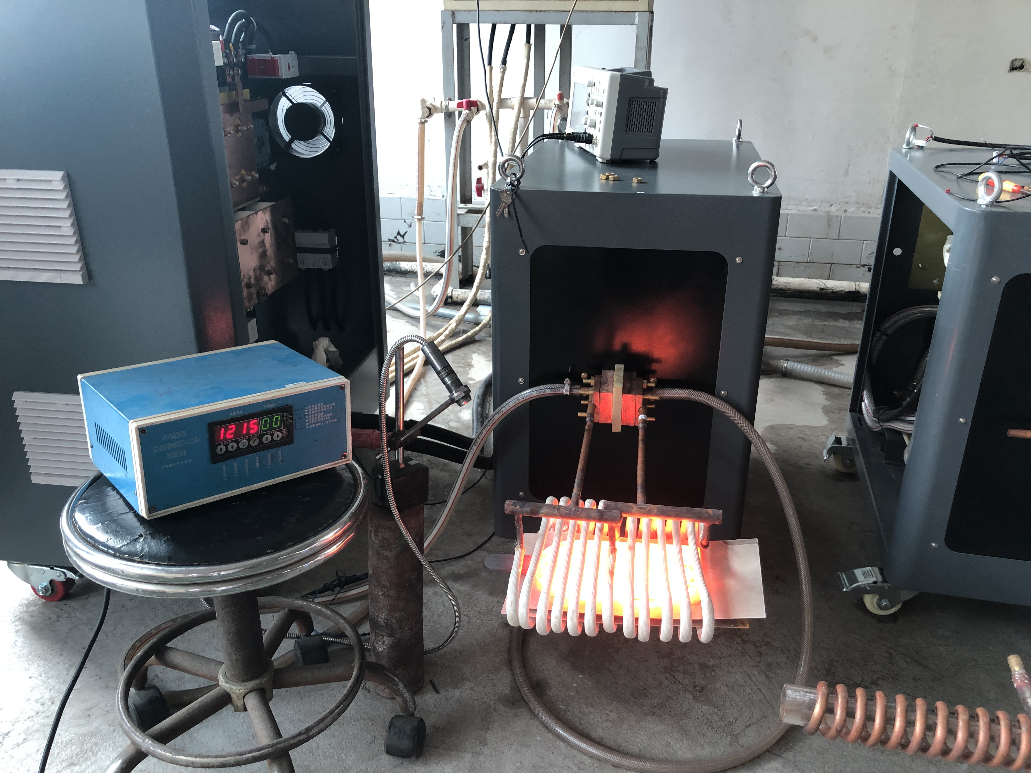 Induction heating, induction annealing, induction quenching