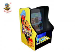 Yellow Mini Tabletop Pacman Machine 15 Inch Lcd Screen For