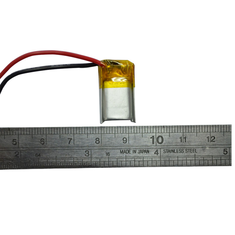3.7V 70mAh (0.26Wh) MP3/MP4 Lithium Polymer Battery (LP481220)