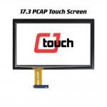 Waterproof 10 Point Multi Touch Screen , Anti Light Capacitive Multi Touch Panel