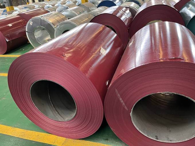 Hot Dipped Color Coated Gi Sheet DX51D SGCC Standard Prepainted Galvanized Steel 1