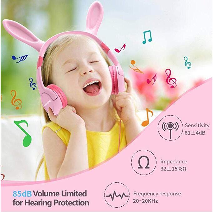3.5mm Audio Jack Wired Headphones 85dB Hearing Protection Headphones (for children)