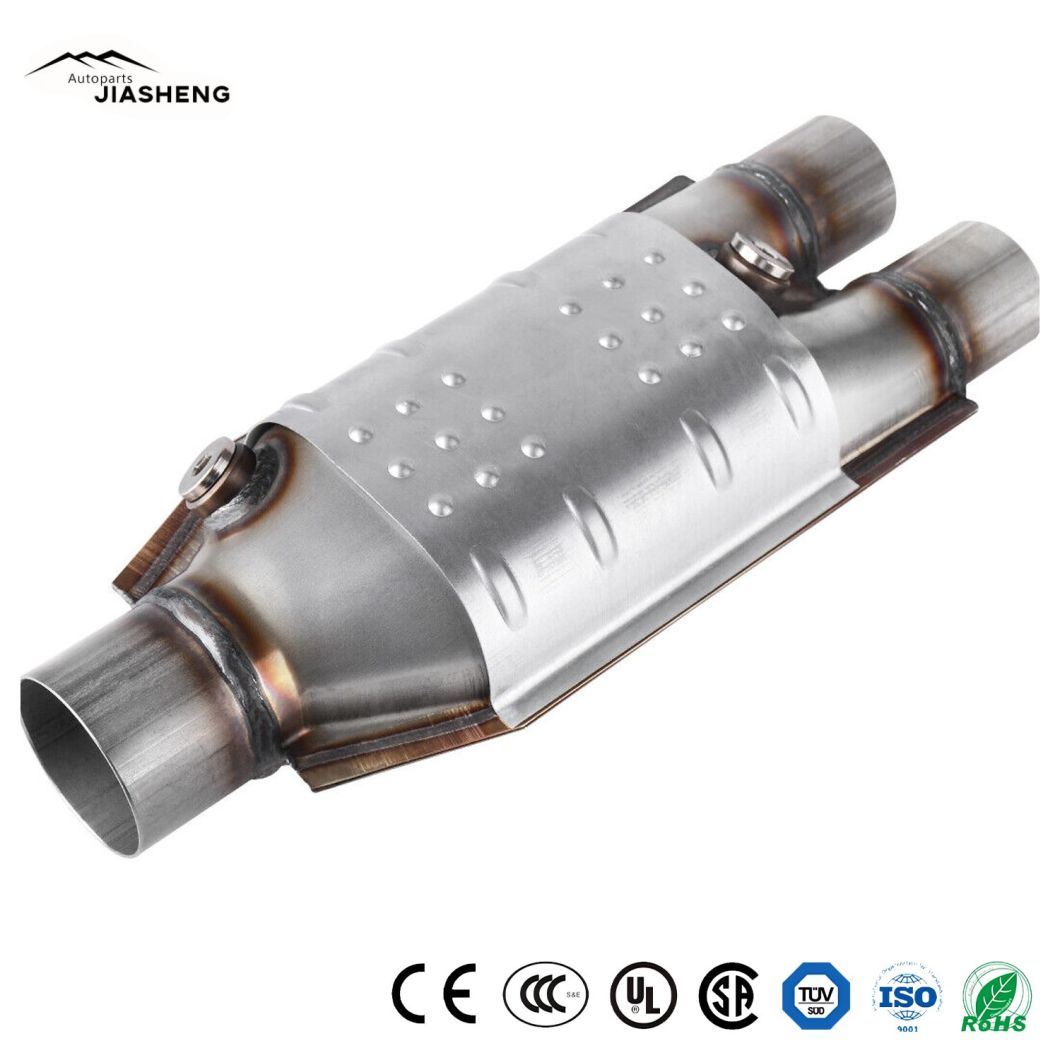 2&quot;, 2.5&quot; Universal Oval Auto Parts Good Sale Auto Catalytic Converter Catalytic Low Price Catalytic Converter Sell