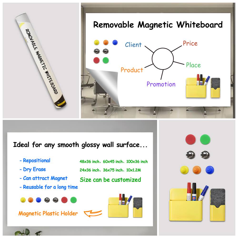Removable Dry Erase Magnetic Whiteboard