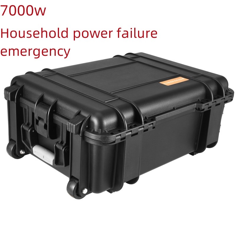 Uninterruptible Power Supply 110V~220V Portable Power Station 7000W Outdoor Camping Portable Solar Generator