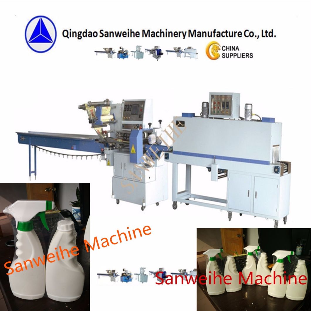 Cleaning Detergent Automatic Shrink Wrapping Machine